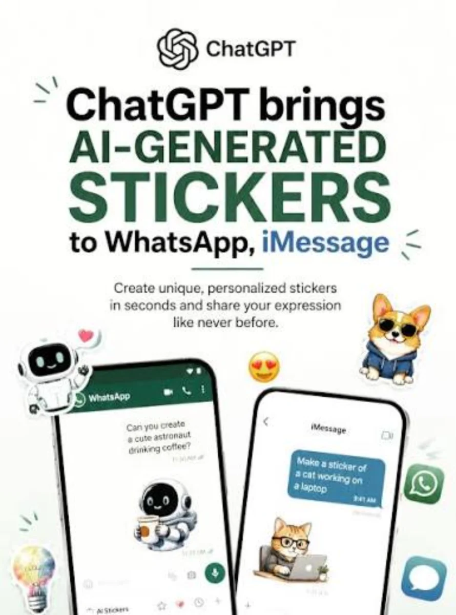 قابلیت Stickers در ChatGPT چیست و چه کاربردی دارد؟