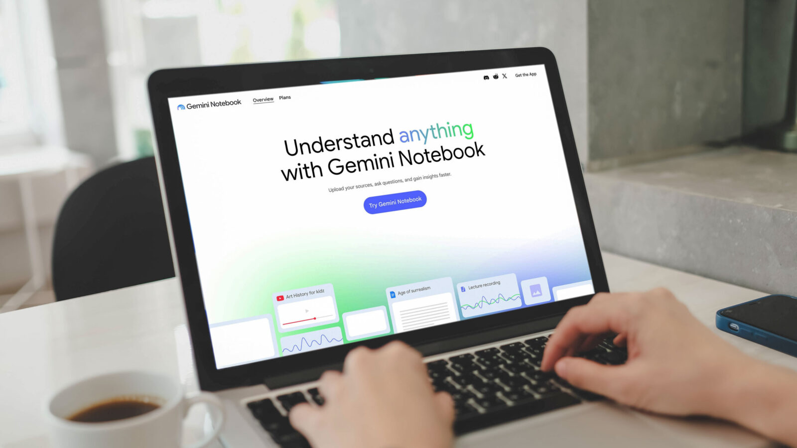 قابلیت جدید Gemini Notebook جستوجو و دسترسی به کتابهای درسی را ساده میکند