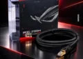 ایسوس کابل شبکه گیمینگ ROG Zoom را با سرعت ۴۰ گیگابیت‌برثانیه معرفی کرد