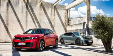 شاسی‌بلند برقی BMW iX4 با برد ۶۸۹ کیلومتری معرفی شد