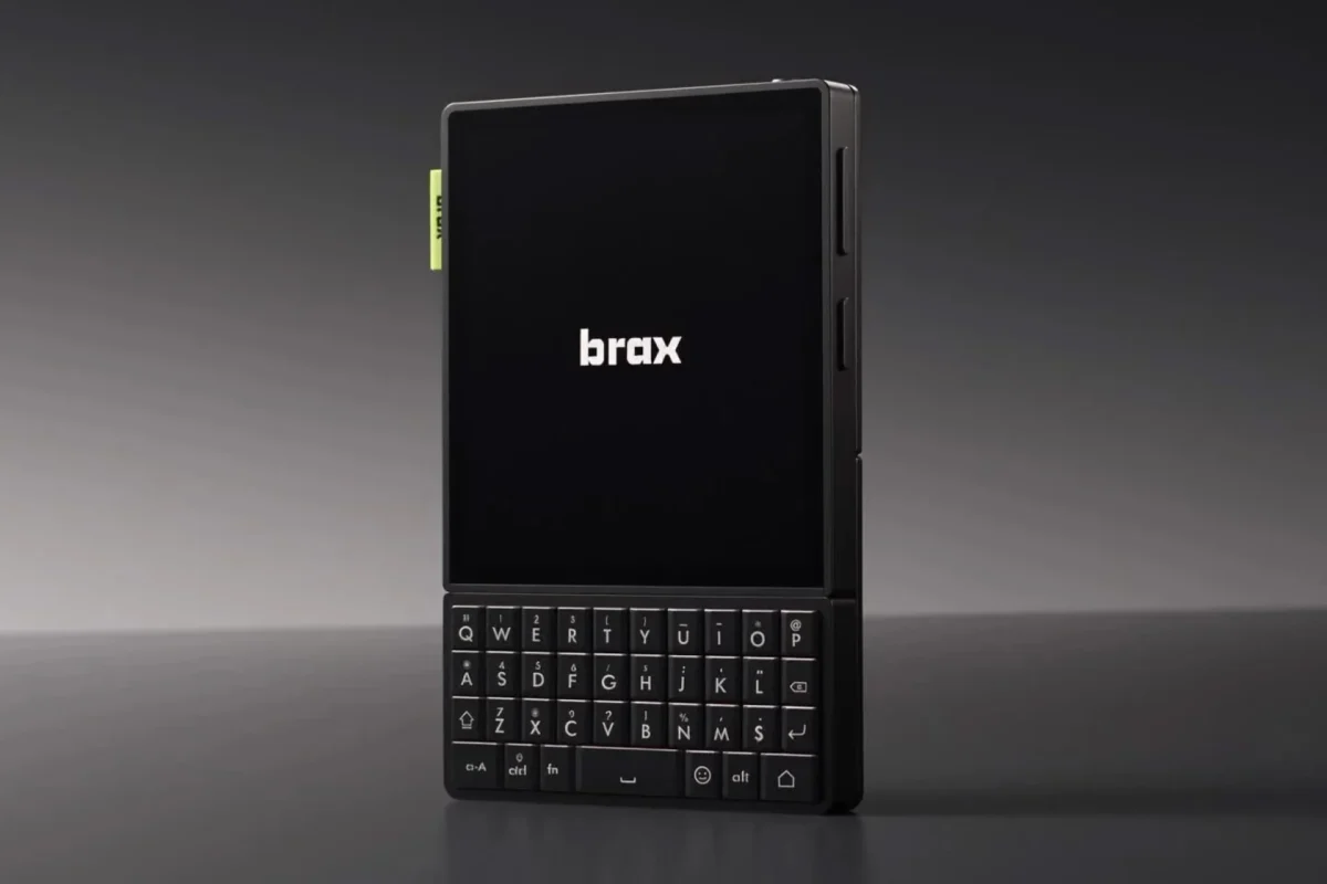 طراحی ماژولار گوشی Brax Wink با امکان جایگزینی صفحهکلید و باتری