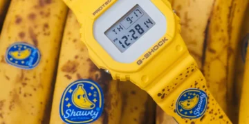 کاسیو جیشاک DW5600 جدید با ظاهری شبیه موز معرفی شد