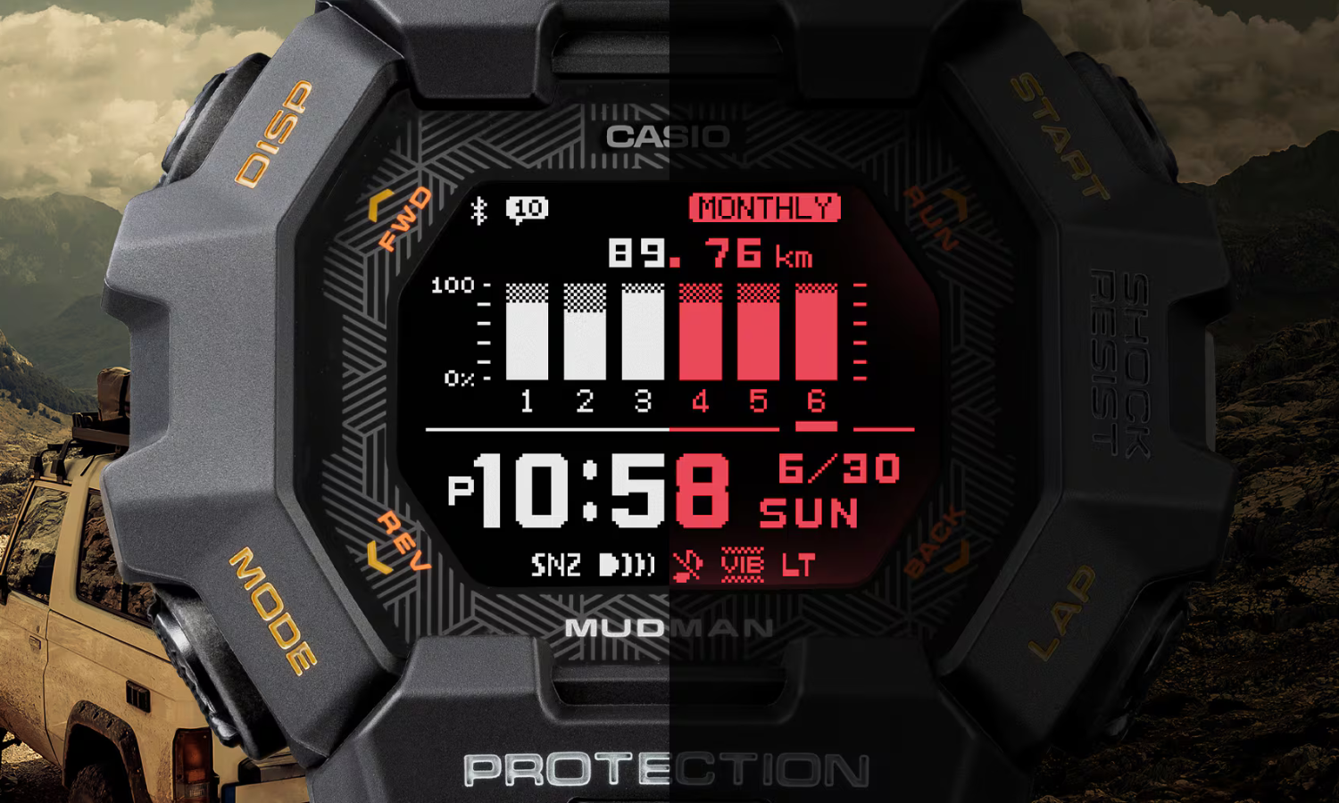 کاسیو ساعت جدید G-SHOCK MUDMAN GDG-B100 را معرفی کرد