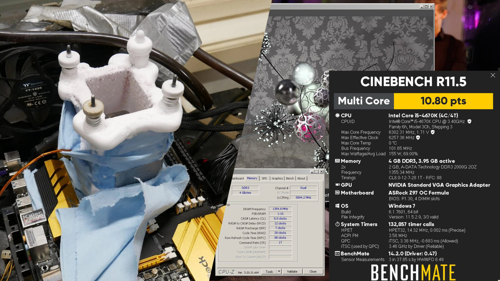 پردازنده ۱۲ ساله Intel Core i5-4670K رکورد جدیدی ثبت کرد