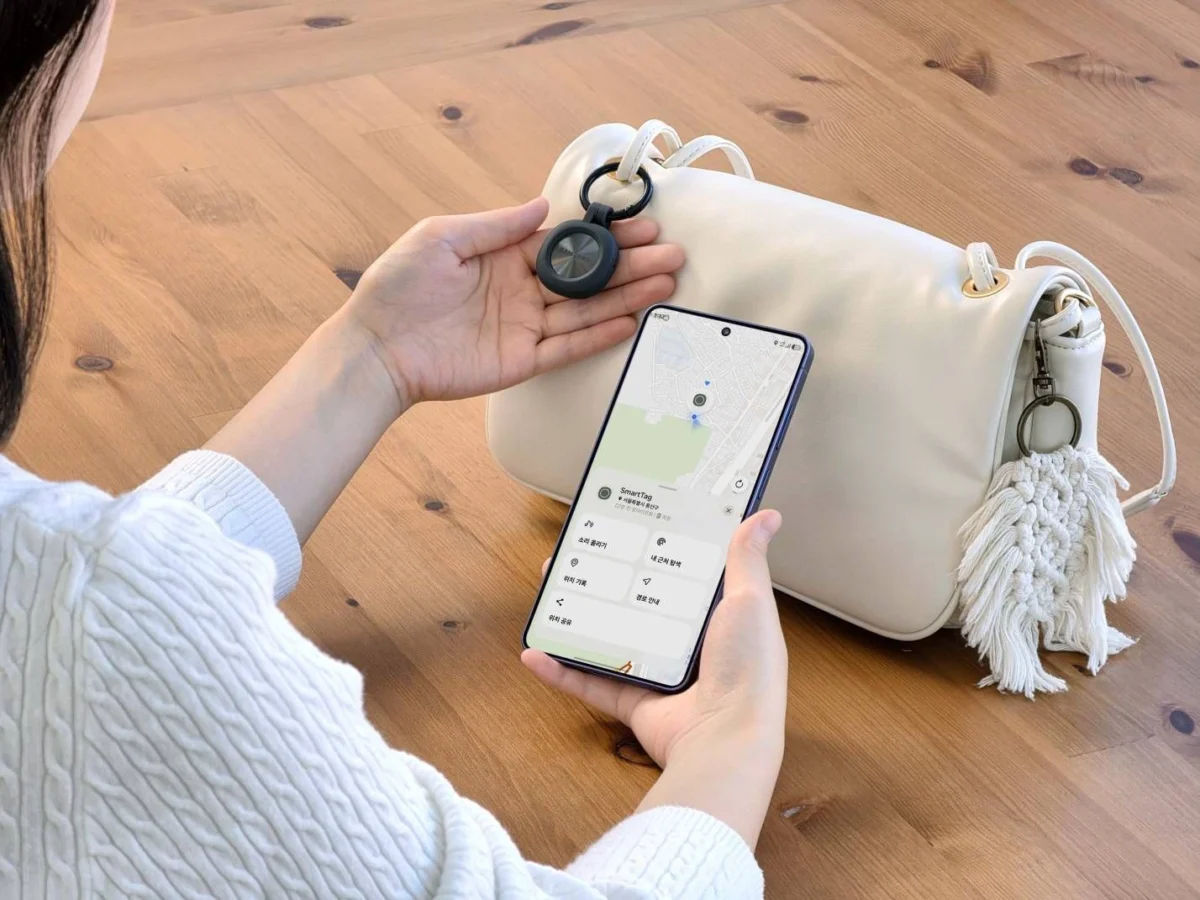 نمایی از گلکسی SmartTag 3 سامسونگ