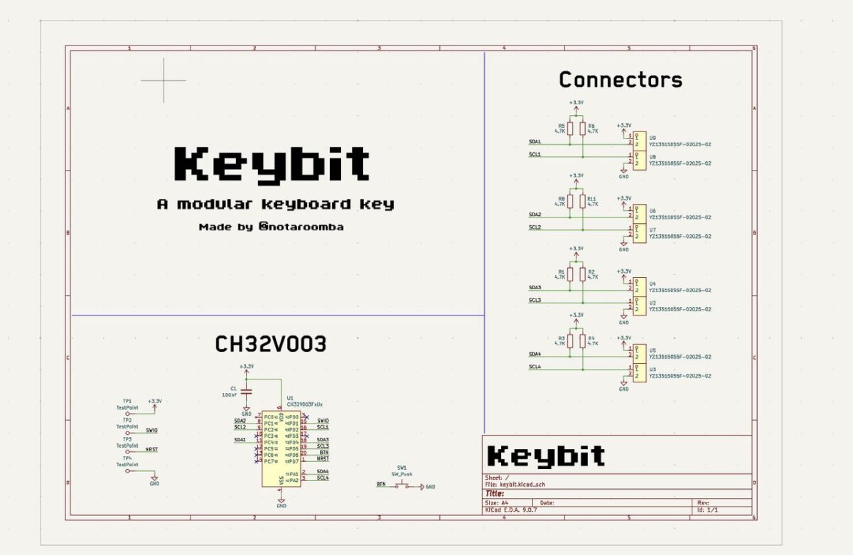 کیبورد ماژولار Keybytes معرفی شد