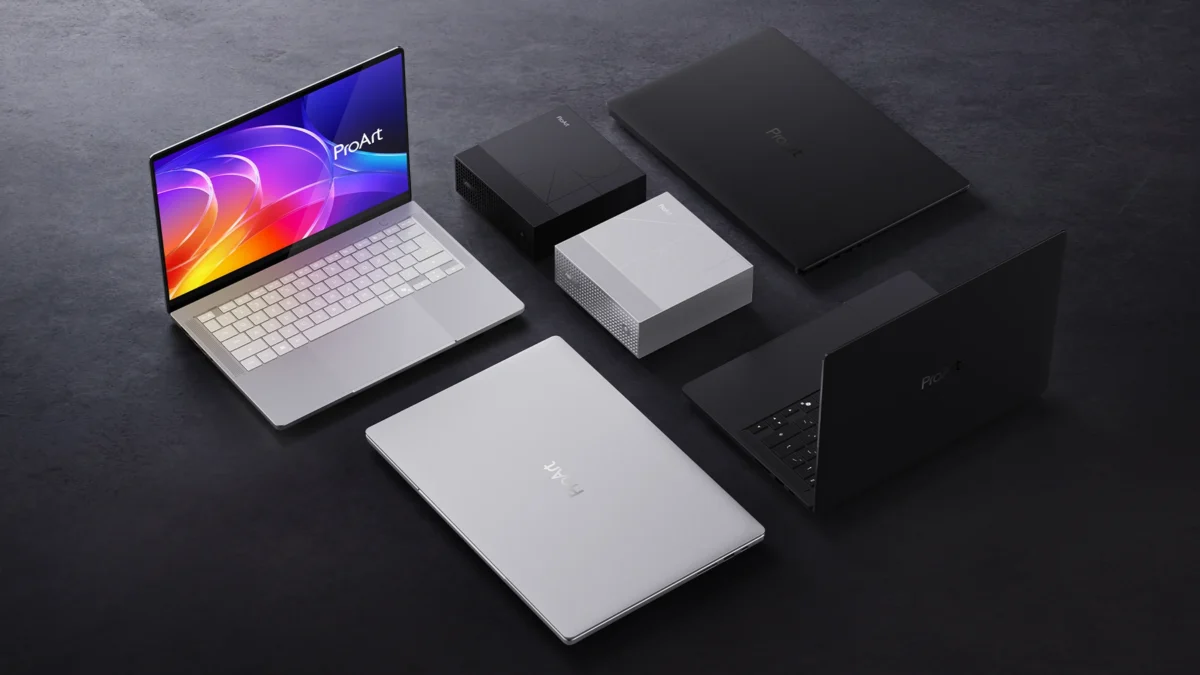 ایسوس از لپتاپهای ProArt P16 و P14 را با RTX Spark رونمایی کرد