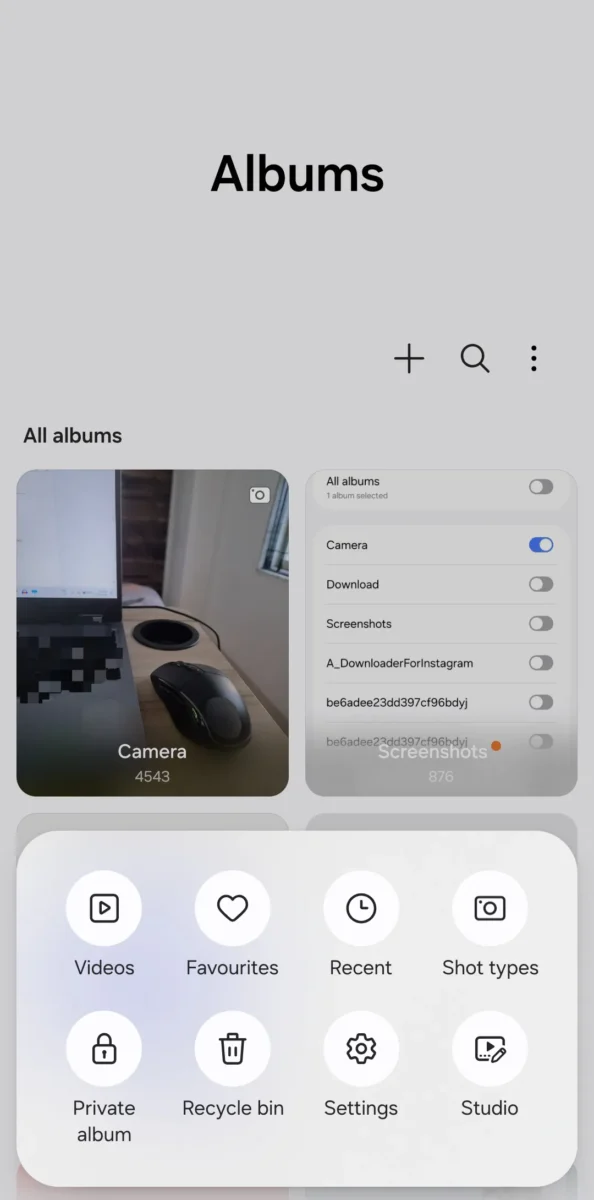 قابلیت همگامسازی Samsung Gallery با Google Photos فعال شده است