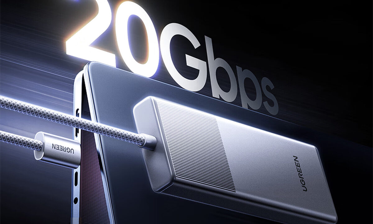 یوگرین محفظه SSD اکسترنال ۸ ترابایتی با کابل USB-C داخلی معرفی کرد