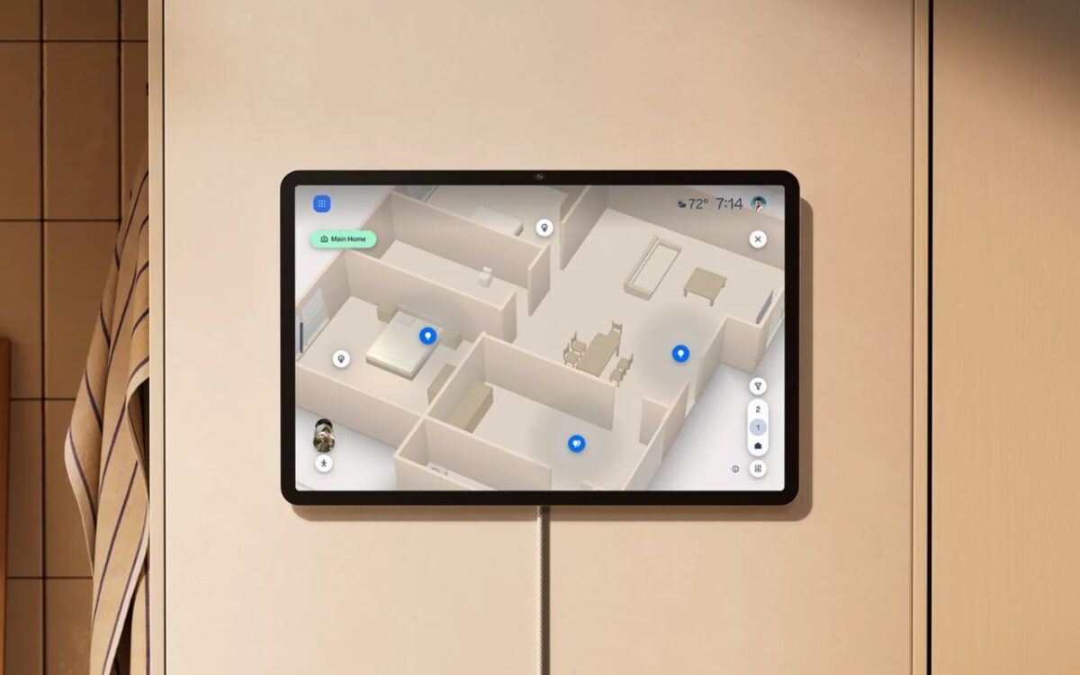 تصویری از نقشه Alexa Home Map  آمازون 