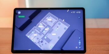 تصویری از نقشه Alexa Home Map آمازون