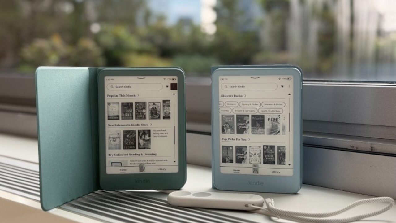 تصویری از نسل جدید Kindle آمازون
