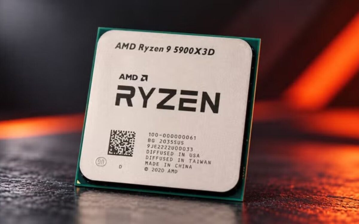 تصویری از پردازنده Ryzen 9 5900X3D