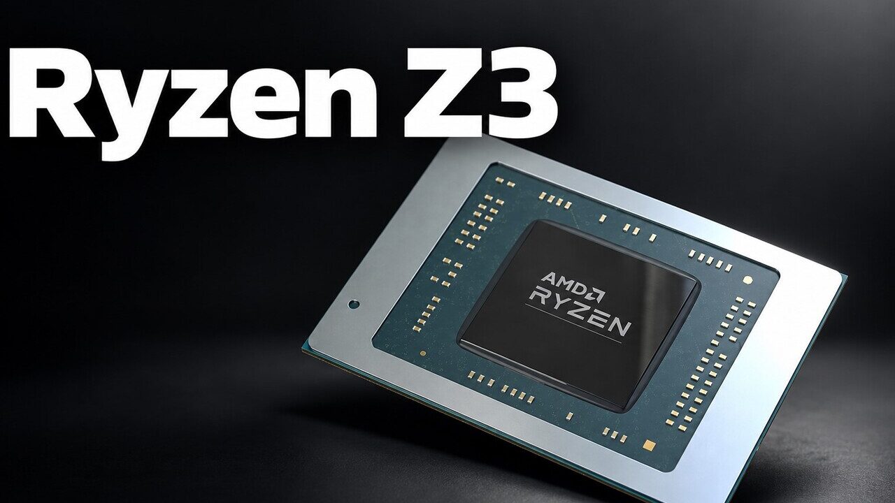 تصویری از AMD Ryzen Z3