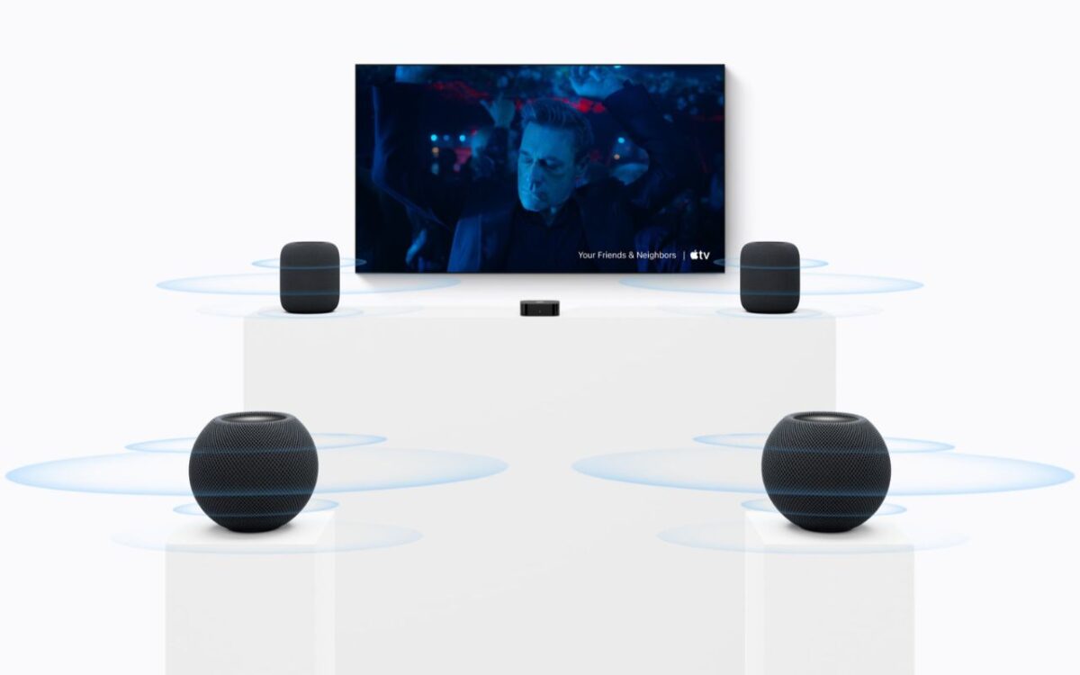 تصویری از اسپیکر هوشمند اپل HomePod mini 2