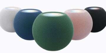 تصویری از اسپیکر هوشمند اپل HomePod mini 2