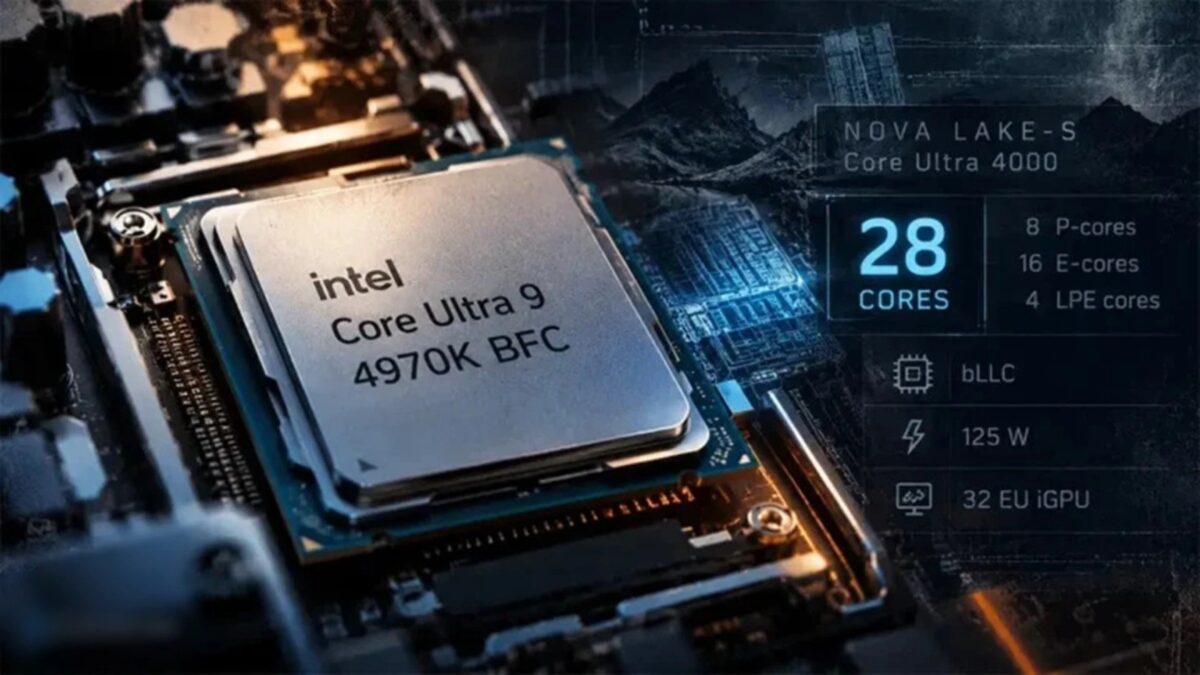 پردازندههای Nova Lake-S اینتل با مدل ۲۸ هستهای Core Ultra 9 در راه هستند