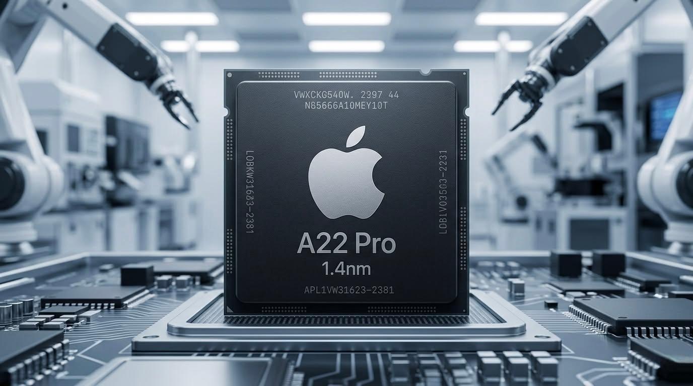 تراشه A22 Pro اپل احتمالا با فناوری ۱.۴ نانومتری در سال ۲۰۲۹ عرضه می شود