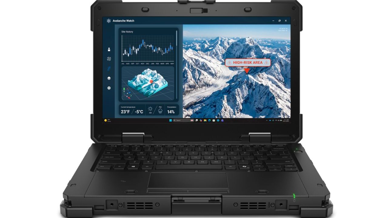 تصویری از لپتاپ Dell Pro Rugged 13 Extreme