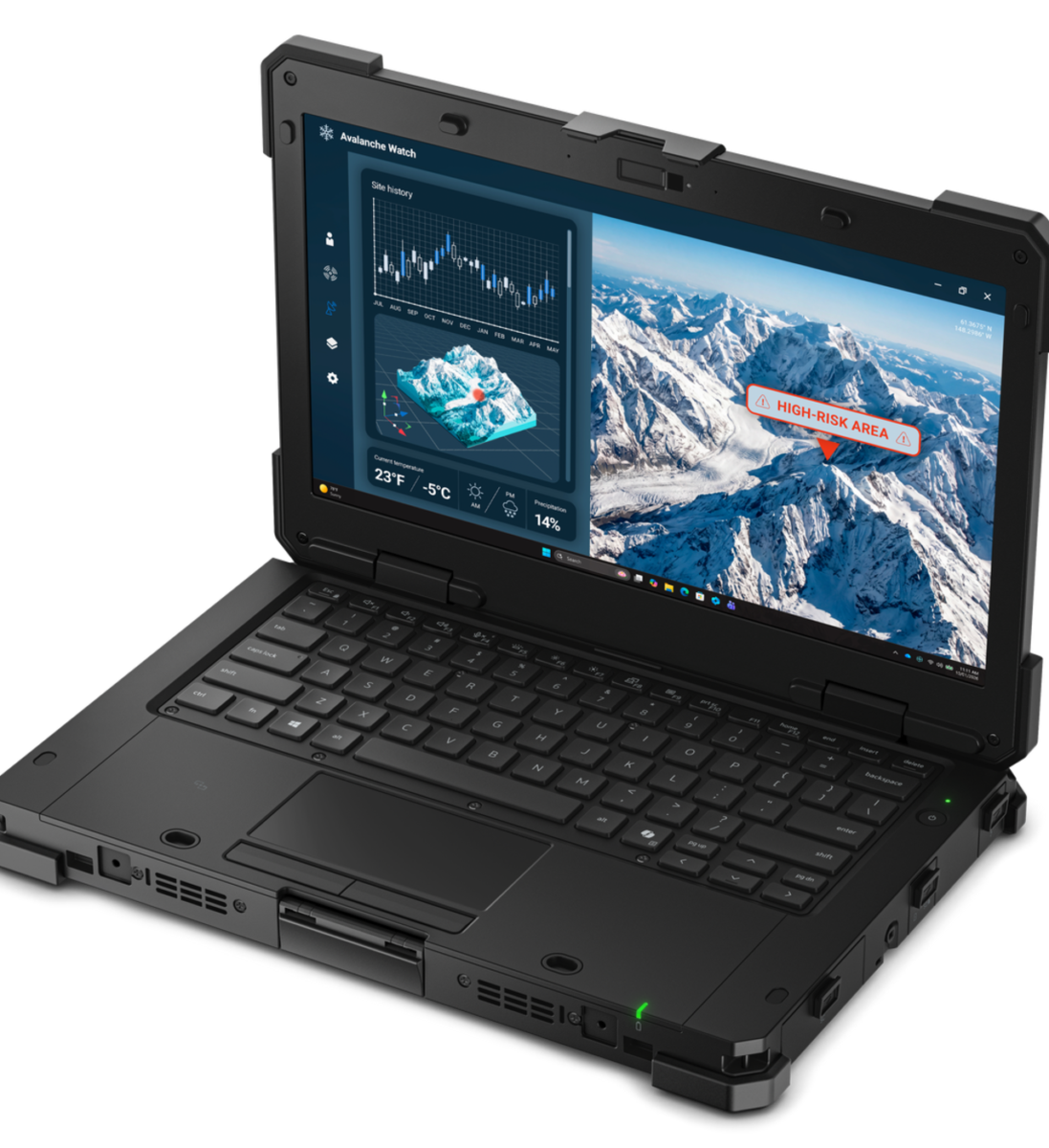 تصویری از لپتاپ Dell Pro Rugged 13 Extreme