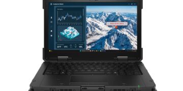تصویری از لپ‌تاپ Dell Pro Rugged 13 Extreme