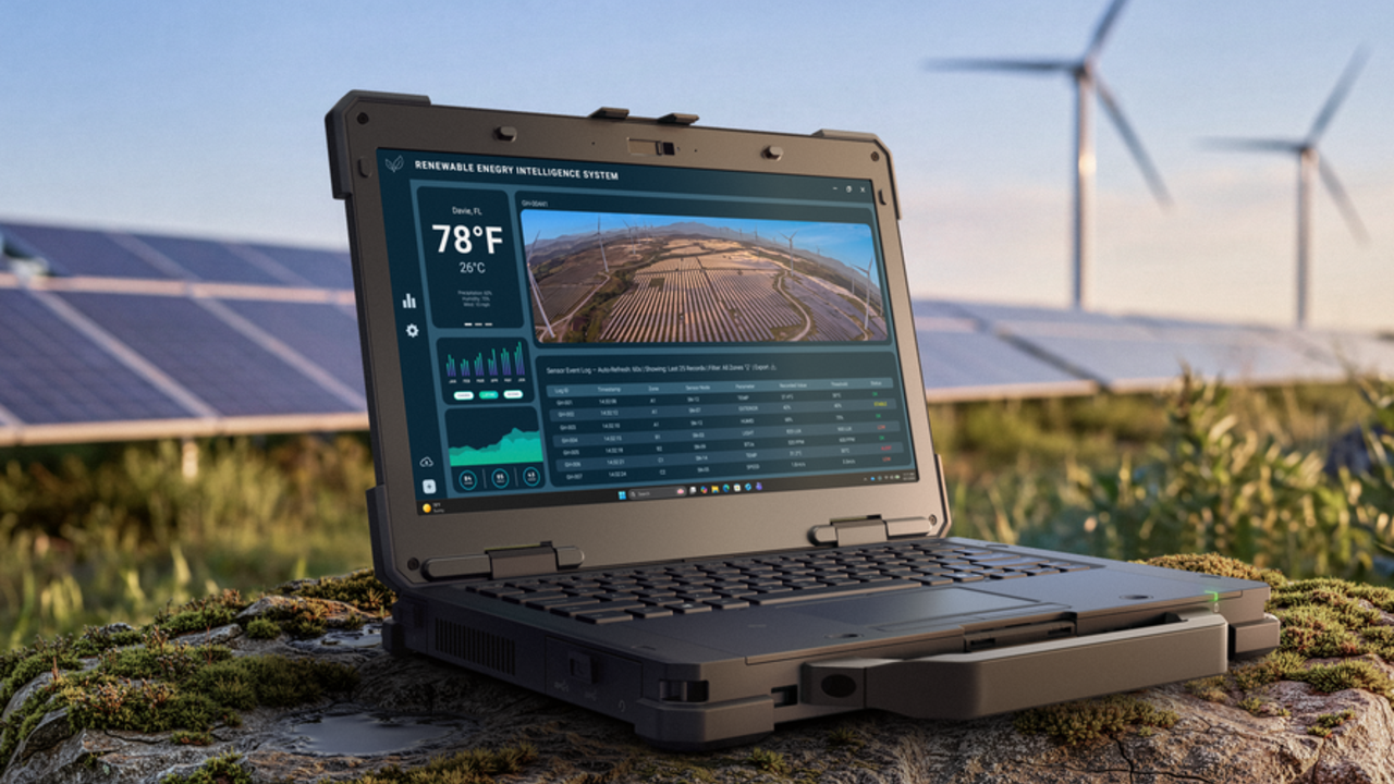 تصویری از لپتاپ Dell Pro Rugged 14