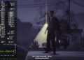 نمای گیمپلی Alan Wake روی Steam Deck با اورلی نمایش کارایی؛ پوشش GPU، دما، مصرف پردازنده، سرعت فریم ۶۰ و نمودار Frame-time در سمت چپ تصویر