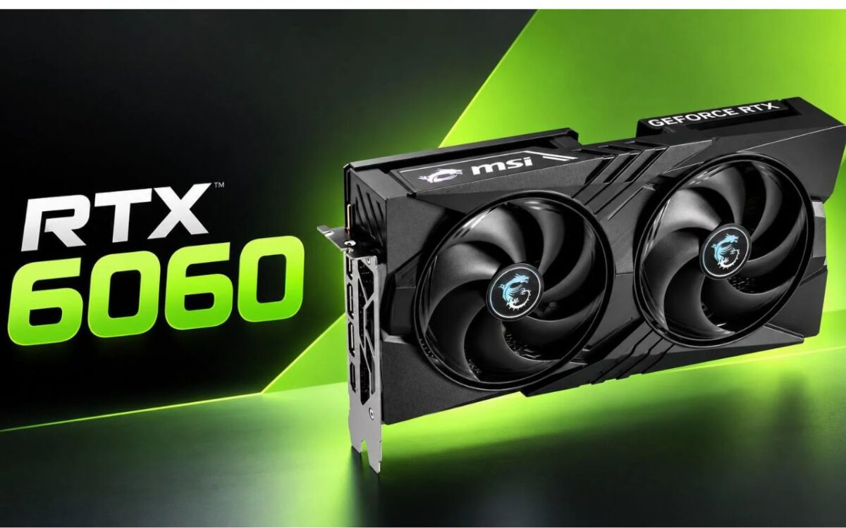 تصویری از کارت گرافیک RTX 6060