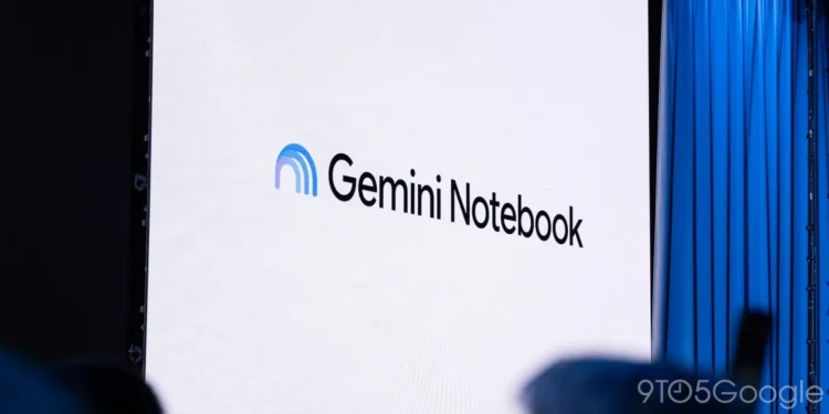 ادغام عمیق‌تر Gemini Notebook با اپلیکیشن جمنای فعال شد