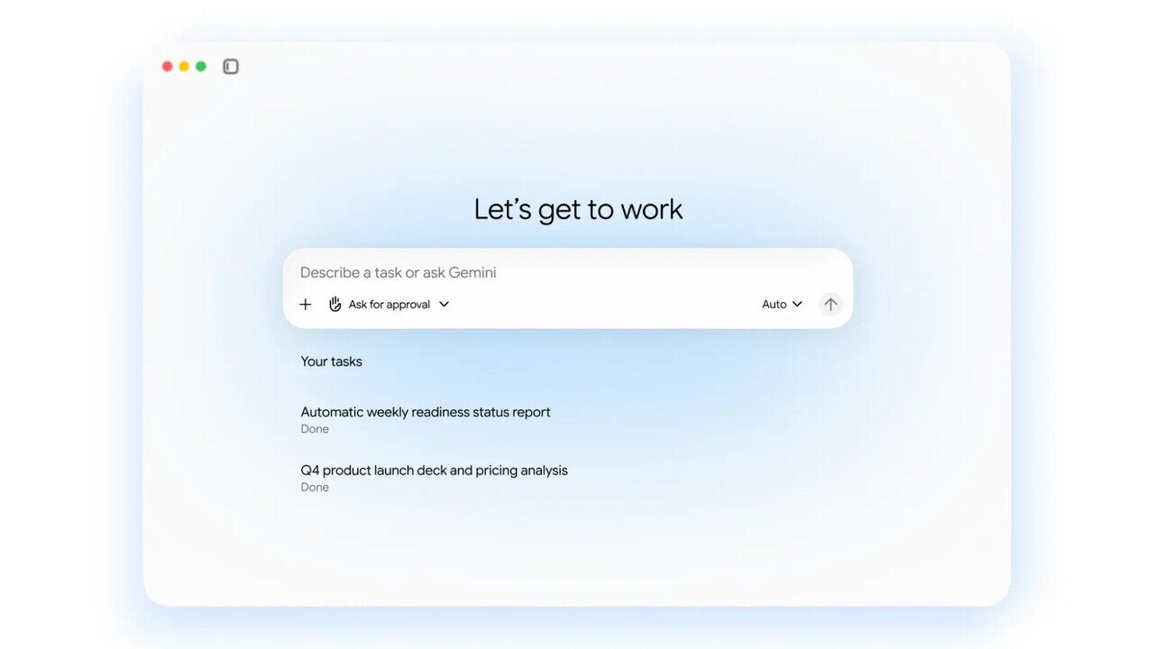 تصویری از Gemini Agent گوگل کلاد