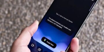 تصویری از حالت آفلاین Gemini Live