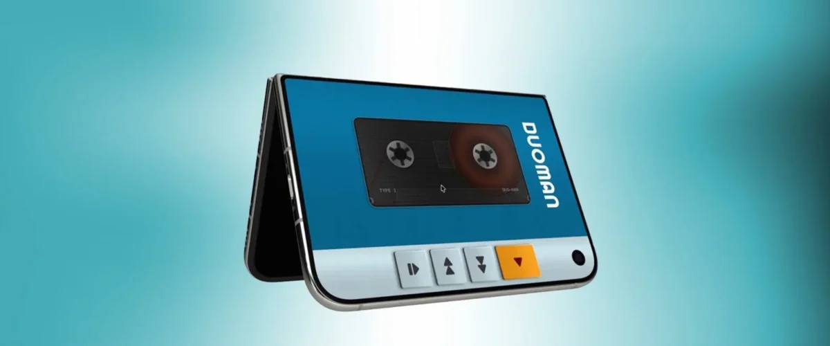 Deck-Man؛ تبدیل آیفون Duo به دستگاه پخش کاست