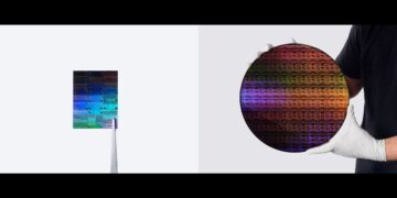 تصویری از فناوری تراشه ۰٫۷ نانومتری IBM