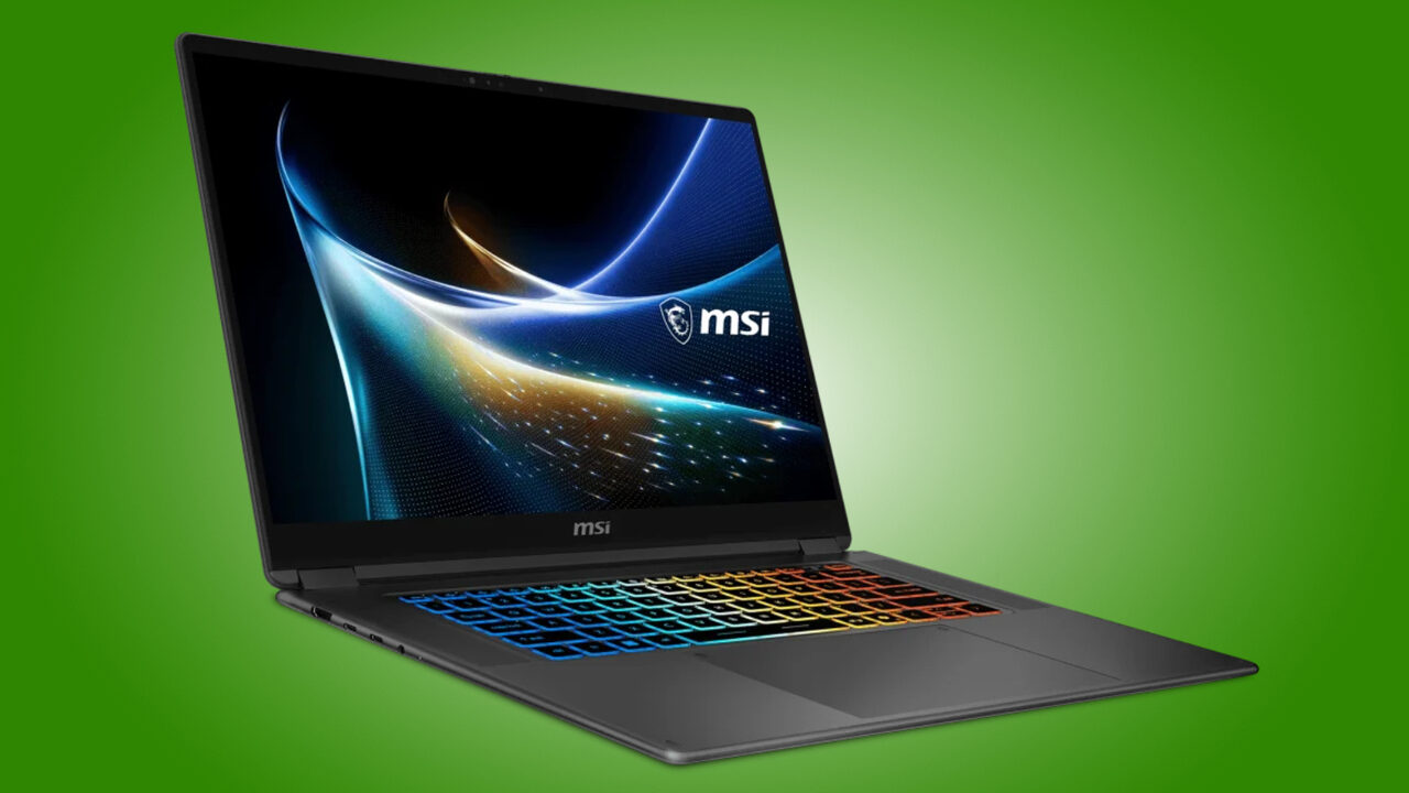 تصویری از لپتاپ MSI Prestige N16 Flip AI+