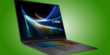 تصویری از لپ‌تاپ MSI Prestige N16 Flip AI+