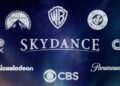 تصویری از لوگوی شرکت Skydance و لوگوی شرکت هایی که صاحب آن شده است