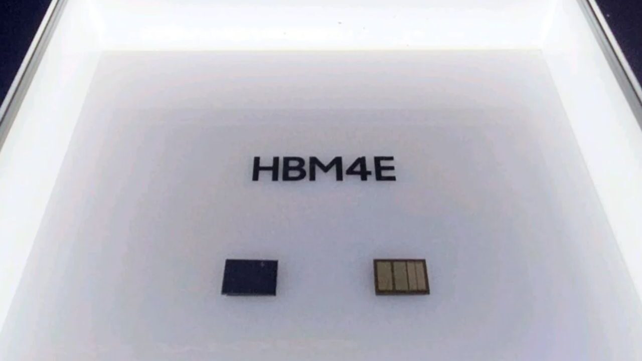 تصویری از حافظه HBM4E انویدیا