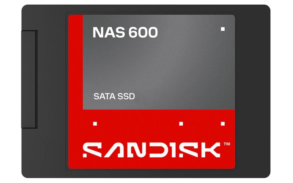 تصویری از SSD سندیسک NAS600