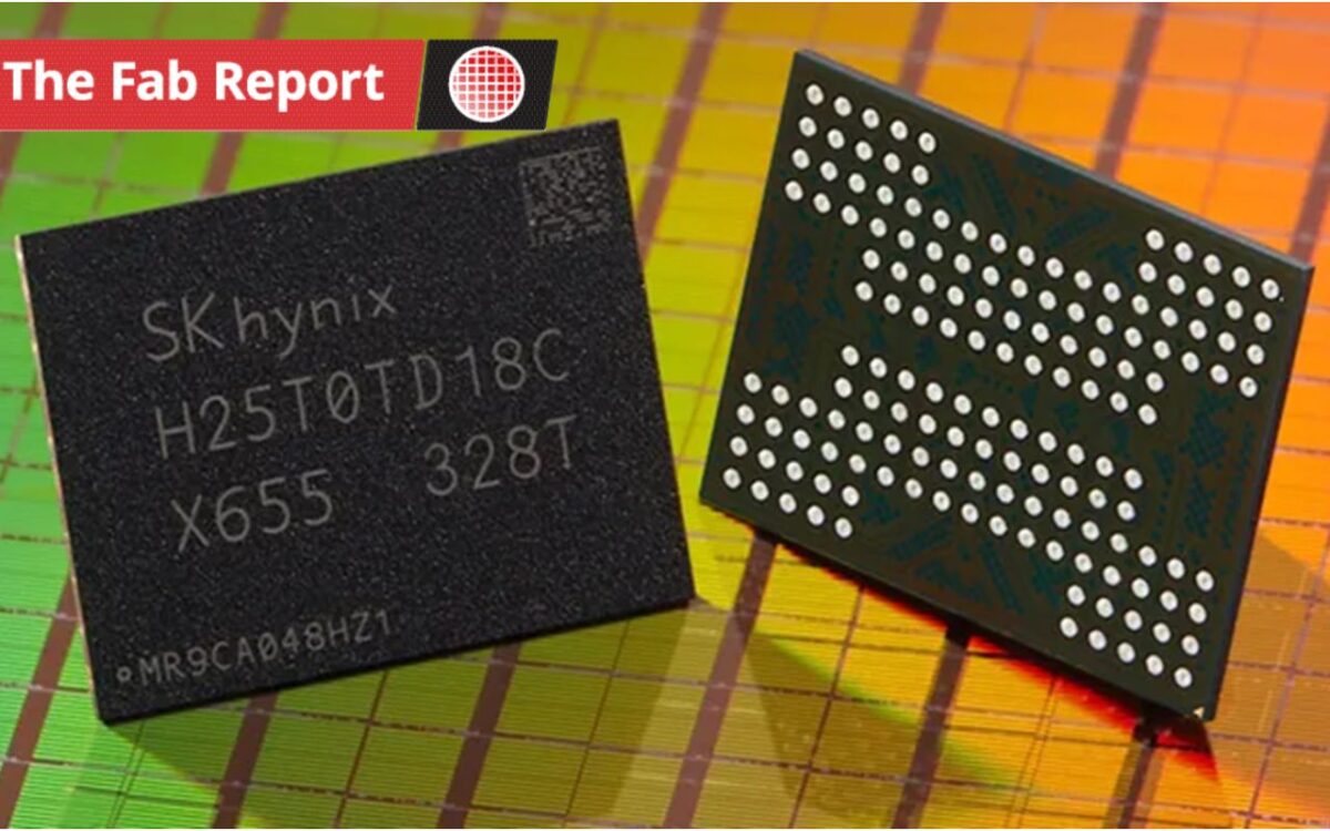 تصویری از چیپ تولید شده در کارخانه SK Hynix در آمریکا