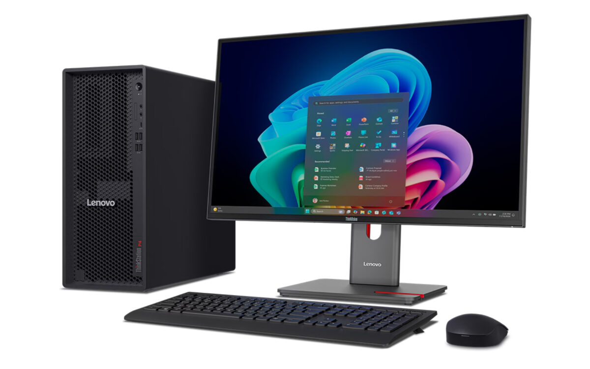 ورکاستیشن ThinkStation P4 لنوو با ۷۲ گیگابایت VRAM و ۲۵۶ گیگابایت رم عرضه شد