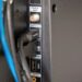 تصویری از درگاه USB تلویزیون