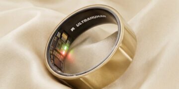 تصویری از حلقه هوشمند شرکت Ultrahuman و مدل سن زیستی اولتراهیومن